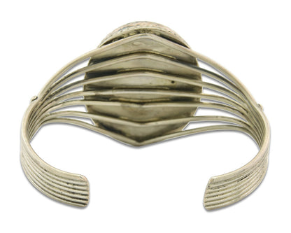 Vintage Navajo Bracelet 925 Silver Onyx Traditional Handmade Native American