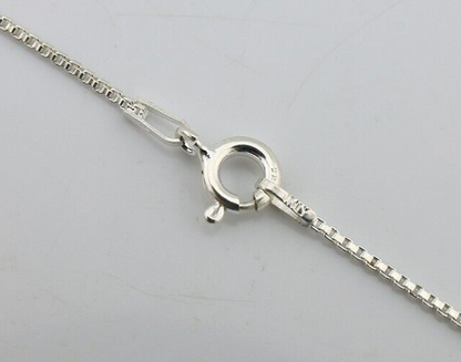 Navajo Necklace 925 Silver Arizona Turquoise Handmade Signed Gecko C.90's