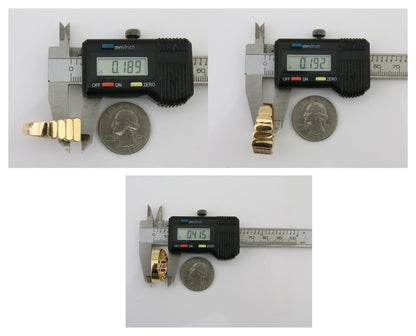 Men Natural Diamond & Ruby Ring 14k Solid Yellow Gold Size 9.75