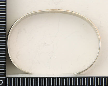 Navajo Bracelet 925 Silver & 12k Yellow Gold Filled Signed Thomas Singer C.80's