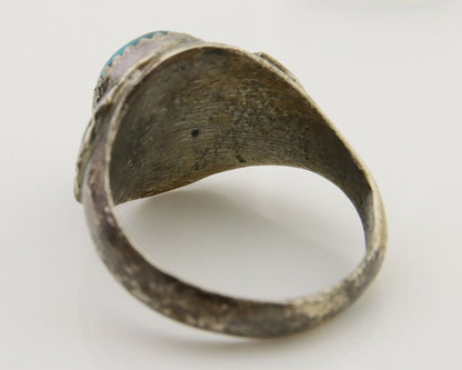 Navajo Ring 925 Silver Turquoise Turpen's Pawn Vault Artist Native C.80's