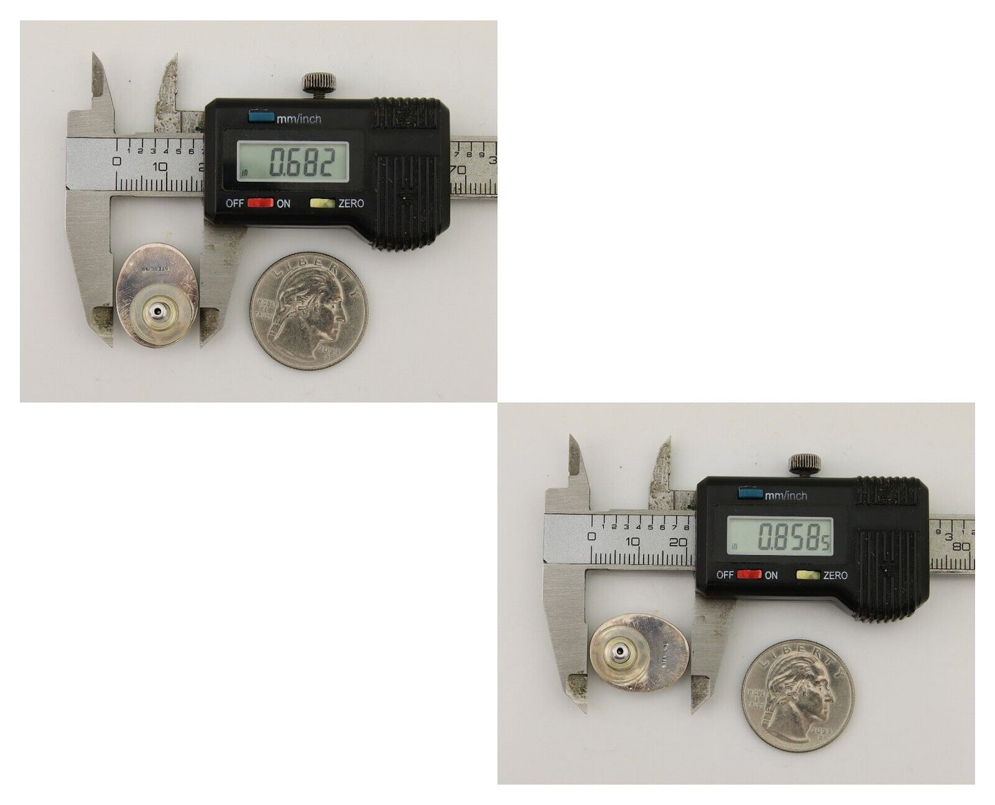 Navajo Earrings 925 Silver Natural Blue Native American Artist C.80's