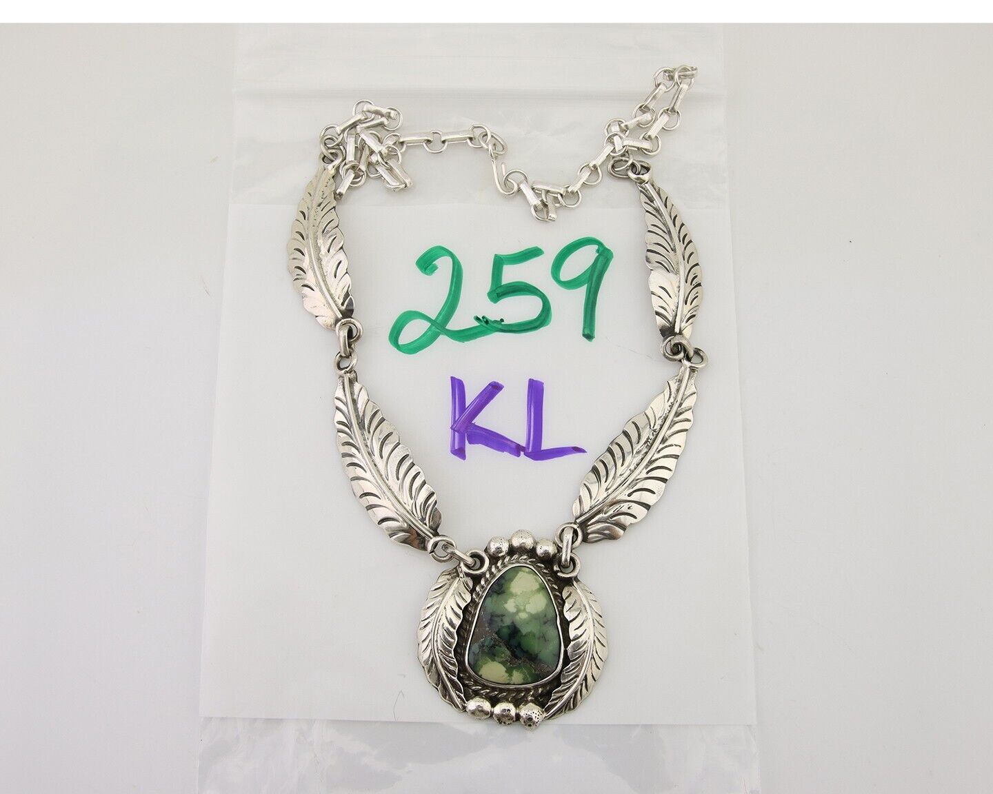 Navajo Necklace 925 Silver Natural Turquoise Artist Signed C Montoya C.80's