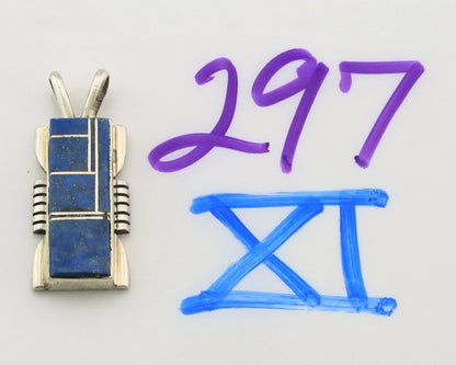 Navajo Necklace Sterling Silver Authentic Lapis Vintage Native Artist