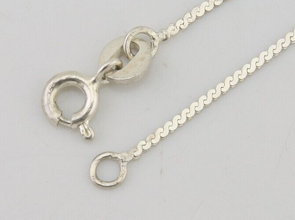 Navajo Necklace 925 Silver Natural Turquoise Artist Signed Circle JW C80s