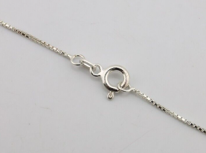 Navajo Necklace 925 Silver Natural Kingman Turquoise Native Artist C.2008