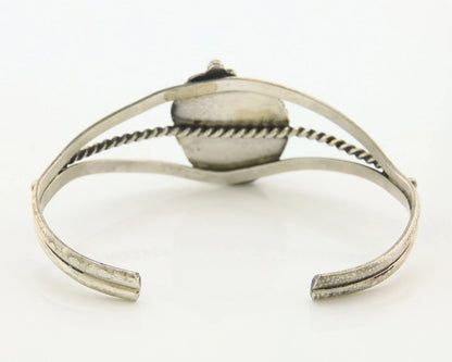 Navajo Cuff Bracelet Sterling Silver Natural Turquoise Native Vintage