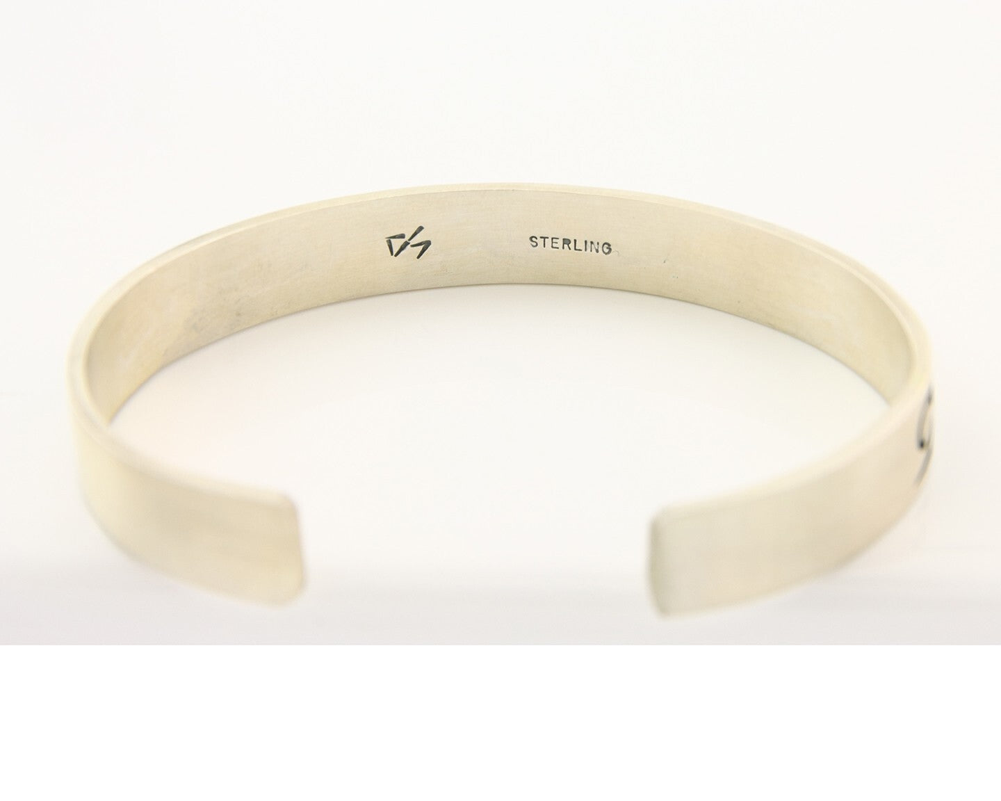 Hopi Bracelet 925 Silver Handmade Signed Darren Seweyestewa C.80's