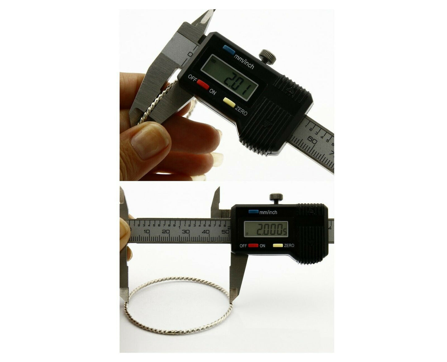 Navajo Rare Handmade Baby Hand Spun .925 SOLID Sterling Silver Bracelet