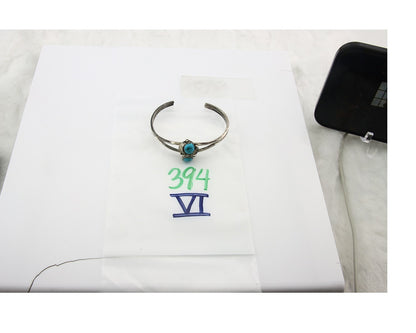 Vintage Navajo Bracelet 925 Silver Turquoise Handmade Authentic Native Artist