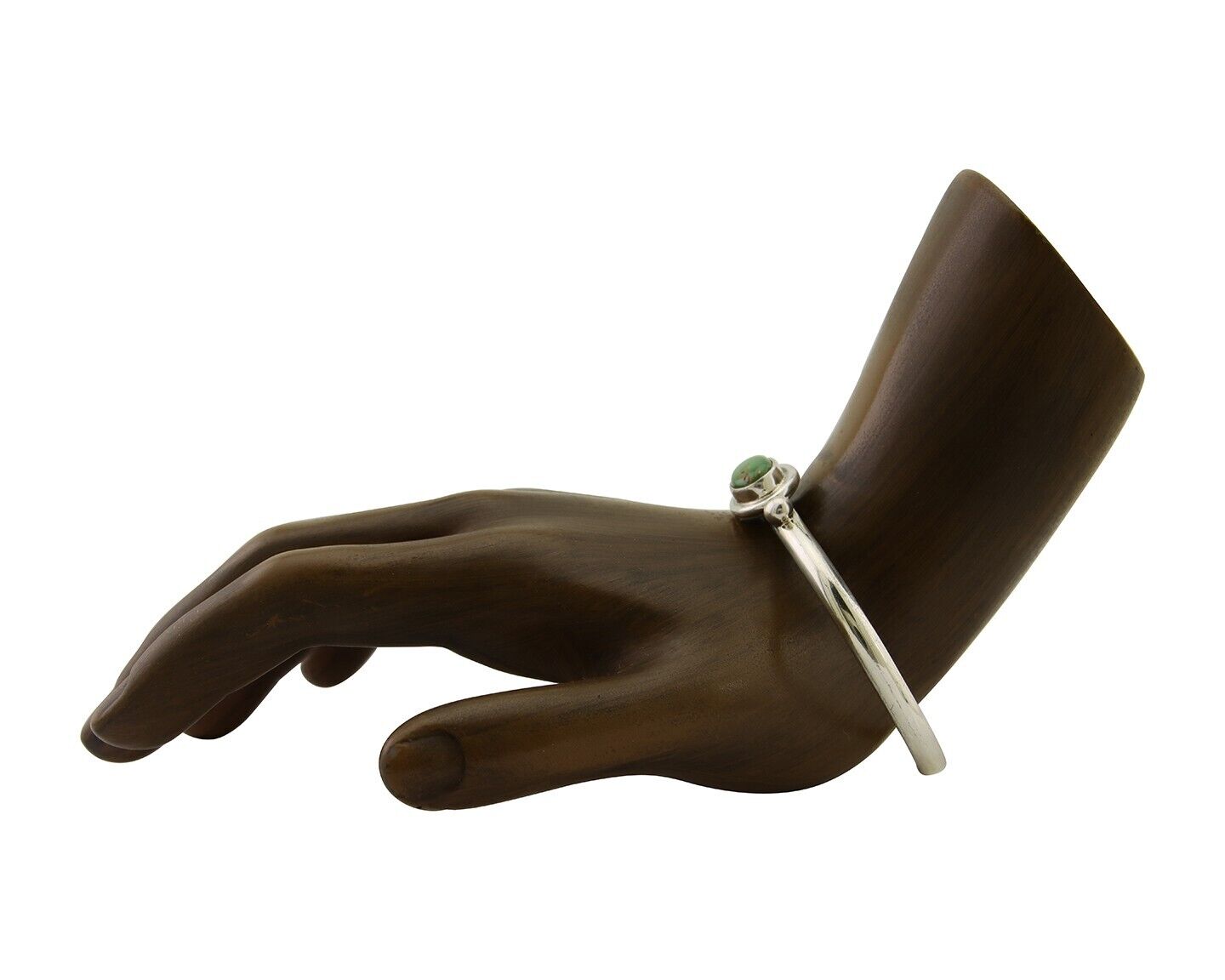 Navajo Kingman Turquoise Bracelet 925 Silver Artist Native American C.80's