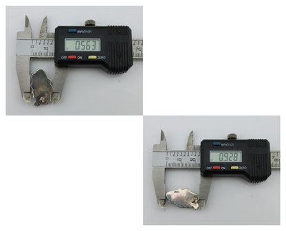 Navajo Earrings 925 Silver Natural Blue Turquoise Native American Artist C.80s