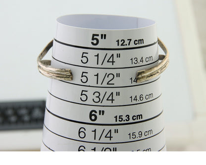 Navajo Bracelet 925 Silver Turquoise Cuff Artist Signed C.80's