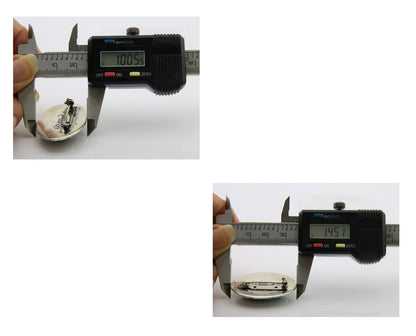 Navajo Pin 925 Silver Natural Mined Turquoise Artist Signed C Montoya C.80's