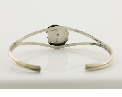 Navajo Handmade Bracelet 925 Silver Natural Blue Turquoise Native American C80's