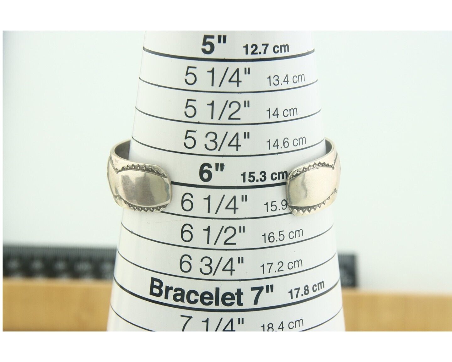 Navajo Bracelet 925 Silver Inlaid Turquoise Cuff Artist Signed NAKAI C.80's