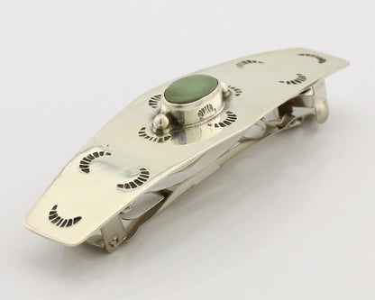 Women's Navajo Hair Clip Barrette Manassas 925 Silver Native American C.80's