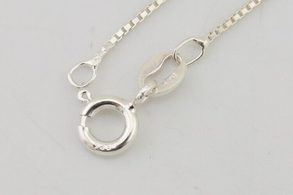 Navajo Heart Necklace 925 Silver Natural Turquoise Signed William Denetdale C80s