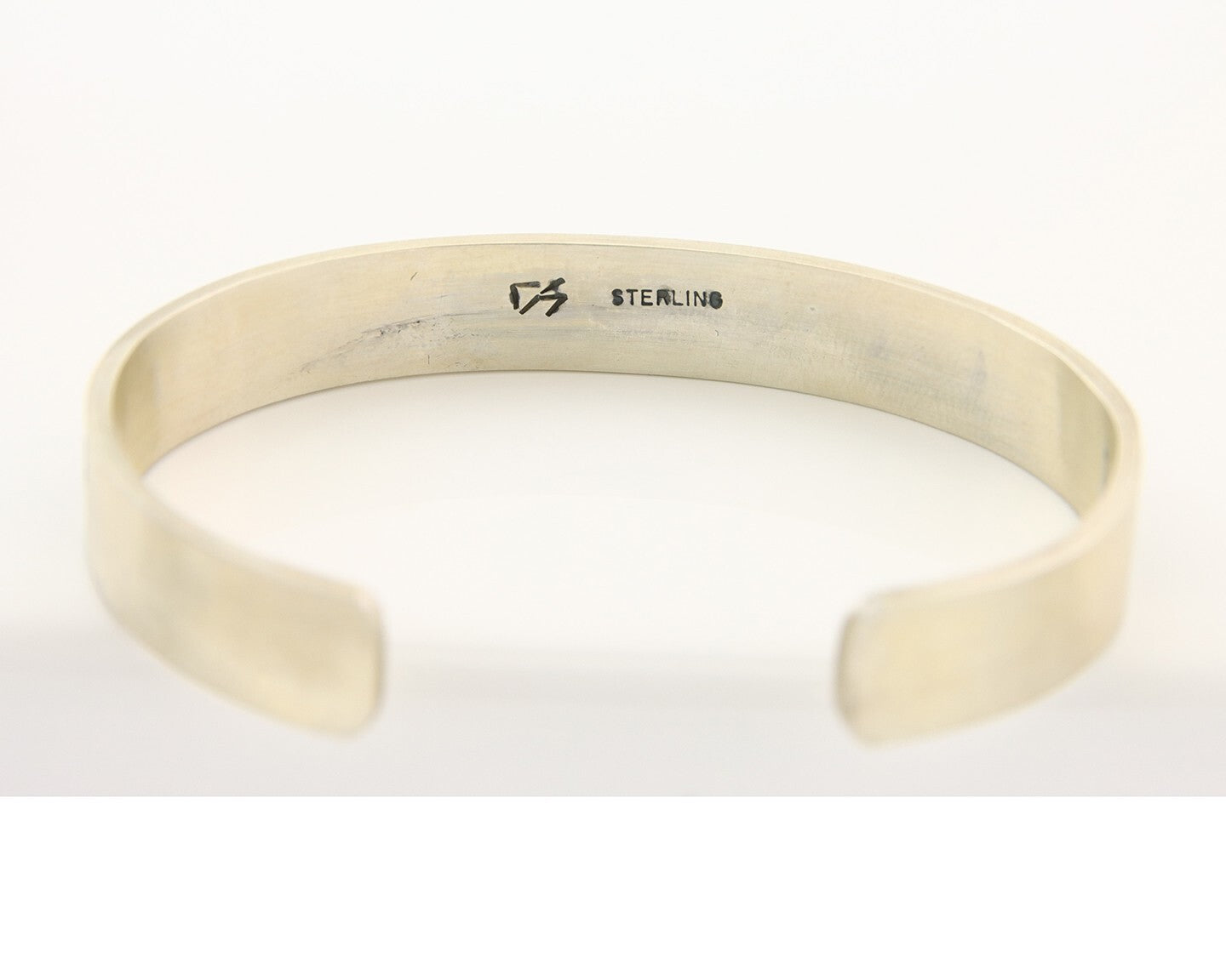 Hopi Bracelet 925 Silver Handmade Signed Darren Seweyestewa C.80's