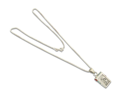 Navajo Sterling Silver Necklace Handmade Authentic Vintage Signed Leonard Jim