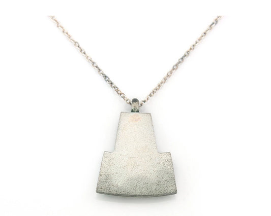 Navajo Necklace Sterling Silver Natural Blue Turquoise Vintage