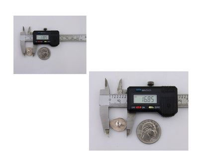 Navajo Paw Earrings 925 Silver Natural Turquoise Native American Artist C.80s