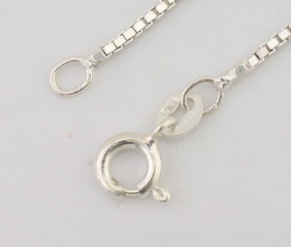 Navajo Necklace 925 Silver Natural Turquoise Signed Sunset C.85