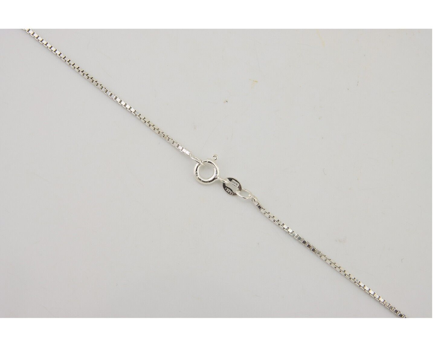 Navajo Necklace 925 Silver Onyx Natural Snowflake Agate Signed Native American