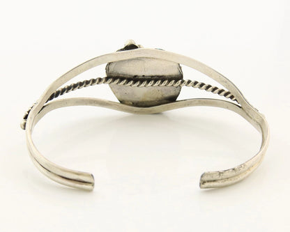 Navajo Cuff Bracelet Sterling Silver Natural Turquoise Native Vintage