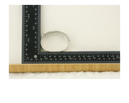 Navajo Bracelet Gold & 925 Silver Handmade 16 mm Wide Signed Thomas Singer C80s