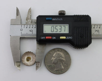 Navajo Small Shield Earrings 925 Silver Native American Artist C.80's