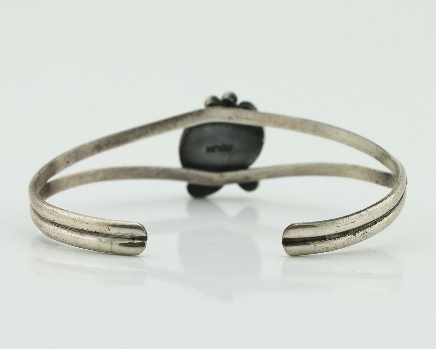 Navajo Slave Bracelet 925 Silver Natural SB Turquoise Native American C.80's