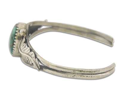 Vintage Navajo Bracelet 925 Silver Turquoise Traditional Handmade Authentic