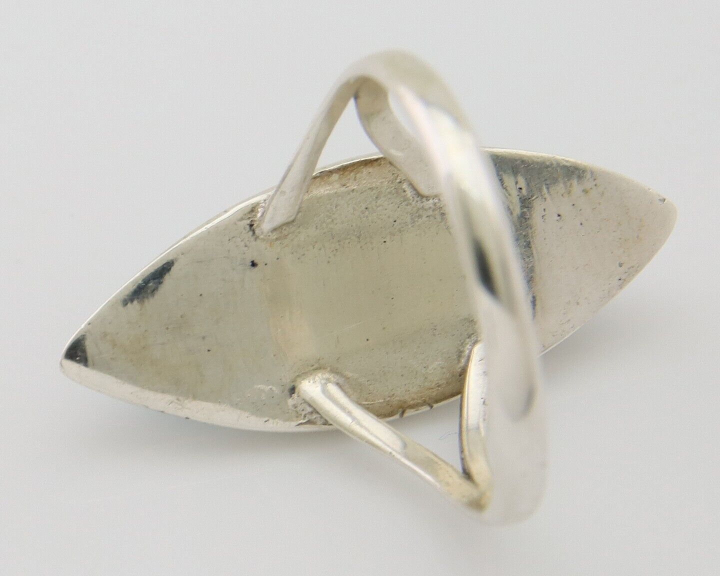 Navajo Ring 925 Silver Turquoise Shell Onyx Spiney Oyster Native Artist C80's