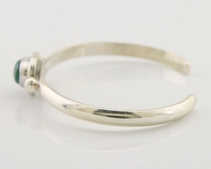 Navajo Kingman Turquoise Bracelet 925 Silver Artist Native American C.80's