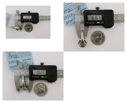 Navajo Ring 925 Silver Turquoise Turpen's Pawn Vault Artist Native C.80's