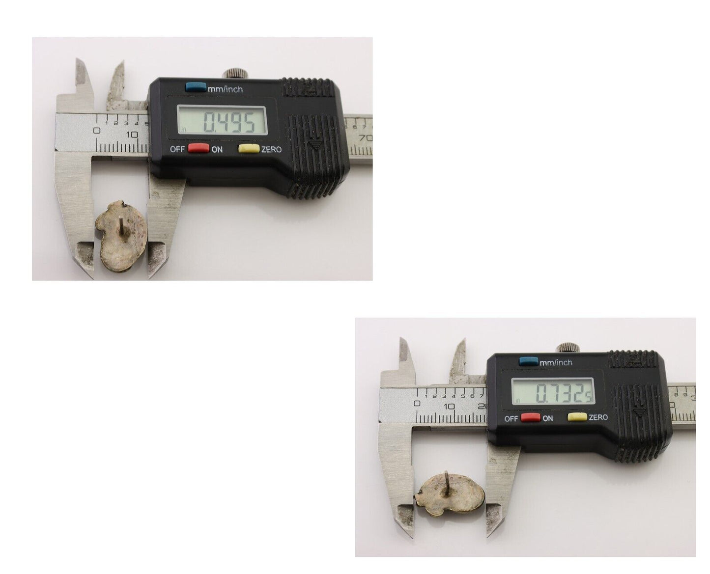 Navajo Earrings 925 Silver Natural Turquoise Native American Artist C.80's