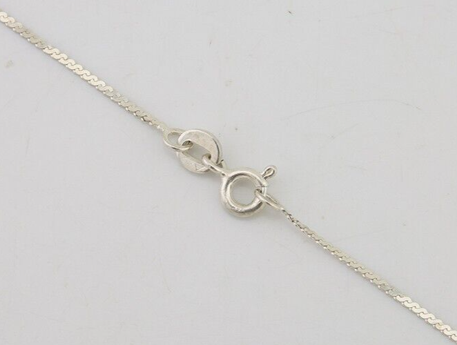 Navajo Necklace 925 Silver Natural Turquoise Artist Signed Circle JW C80s