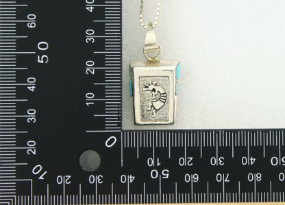 Navajo Sterling Silver Necklace Handmade Authentic Vintage Signed Leonard Jim