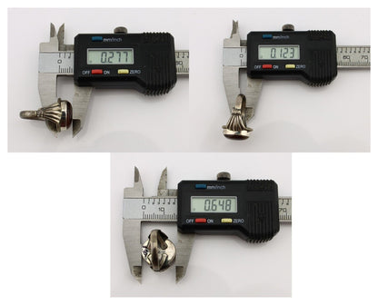 Navajo Handmade Ring 925 Silver Natural High Grade Fire Opal Native Artist C.80s