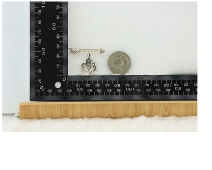 Navajo Pin Sterling Silver Thunderbird Arrow Artist Native American Artist