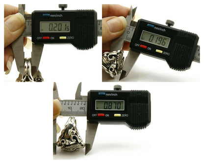 Navajo Eagle Ring .925 SOLID Silver & 12k GF Handmade Signed Artist S Circa 1980