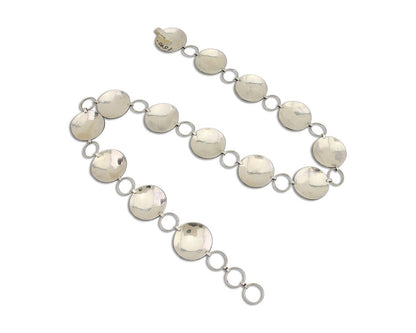 Navajo Kokopelli Concho Belt in Solid 925 Sterling Silver 35 inches