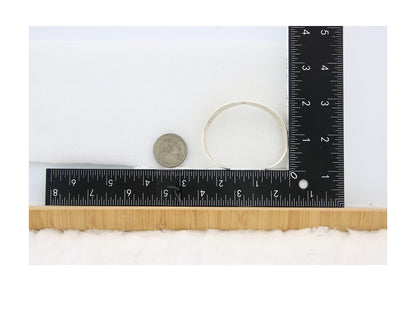 Navajo Cuff Bracelet Sterling Silver & Gold Vintage Signed RL