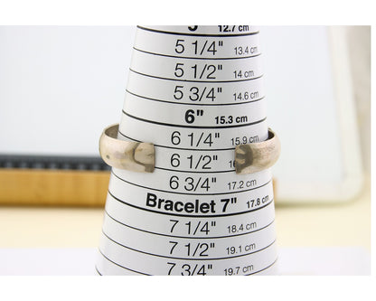 Navajo Bracelet 925 Silver Inlaid Turquoise Cuff Native American Artist C.80's