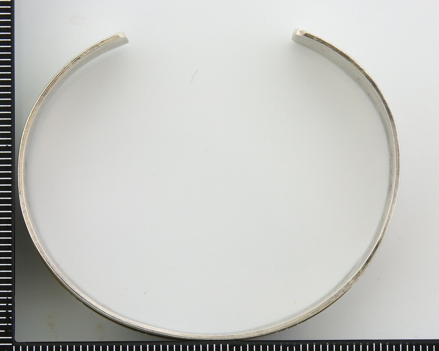 Navajo Bracelet 925 Silver & 12K Gold Cuff Artist Signed Randall Endito 80's