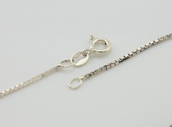 Navajo Necklace 925 Silver Natural Turquoise Native American Artist C.80's