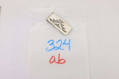 Navajo Money Clip Handmade .925 Silver & .999 Nickle C.80's