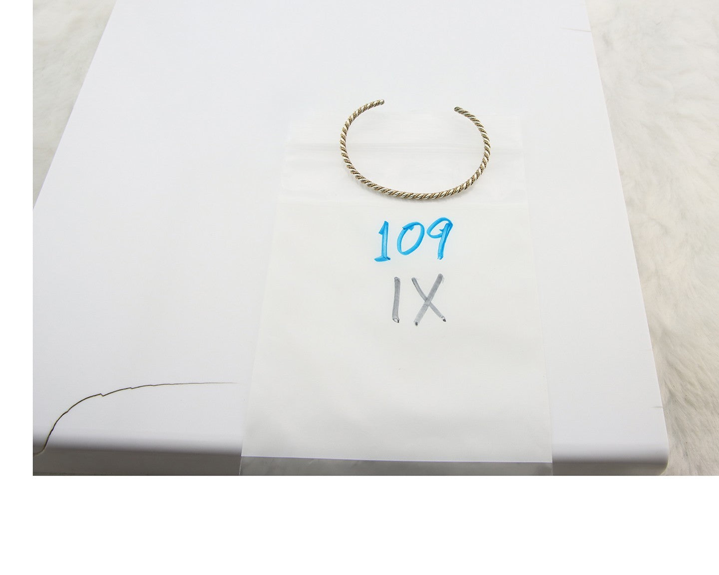 Navajo Twist Cuff Bracelet Sterling Silver Gold Authentic Vintage Native Artist