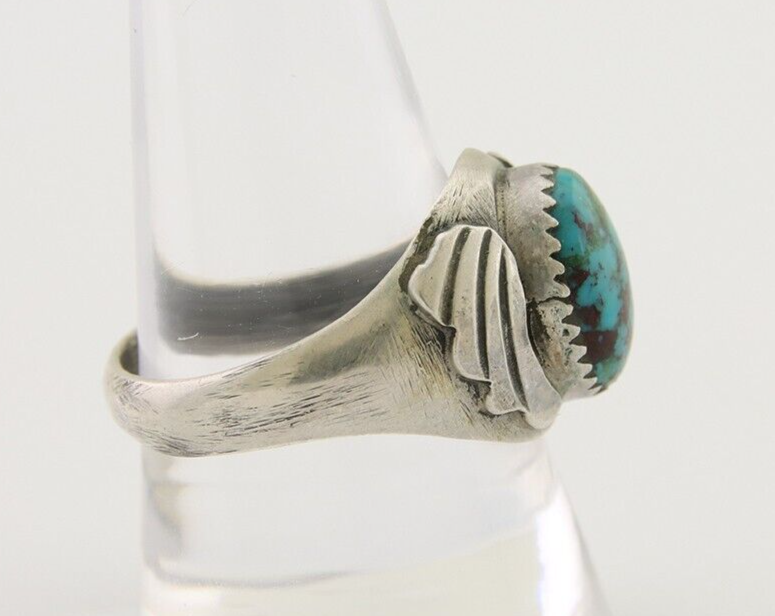 Navajo Ring 925 Silver Turquoise Turpen's Pawn Vault Artist Native C.80's
